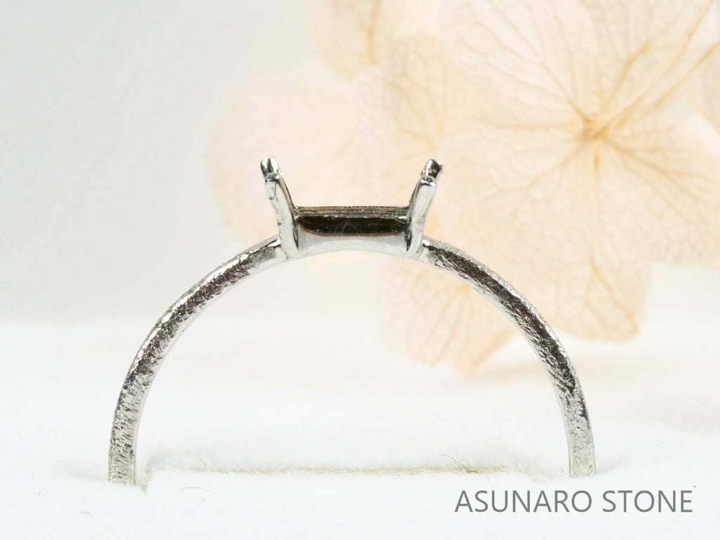 【お仕立て用】空枠番号：S29A　約1.1mm幅　スターダスト　リング枠　ダイヤなし【オーダージュエリー用】