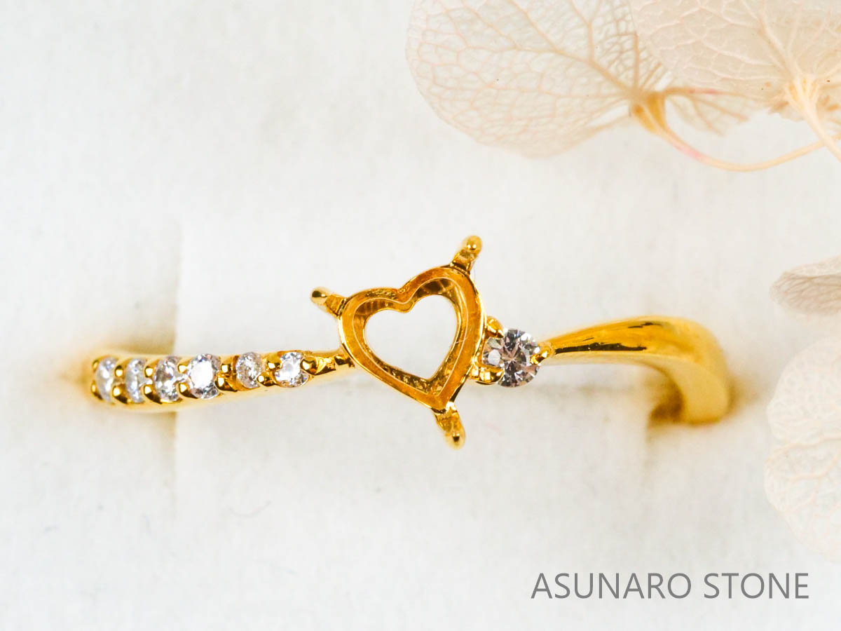 【お仕立て用】空枠番号：2279C　リング枠【オーダージュエリー用】