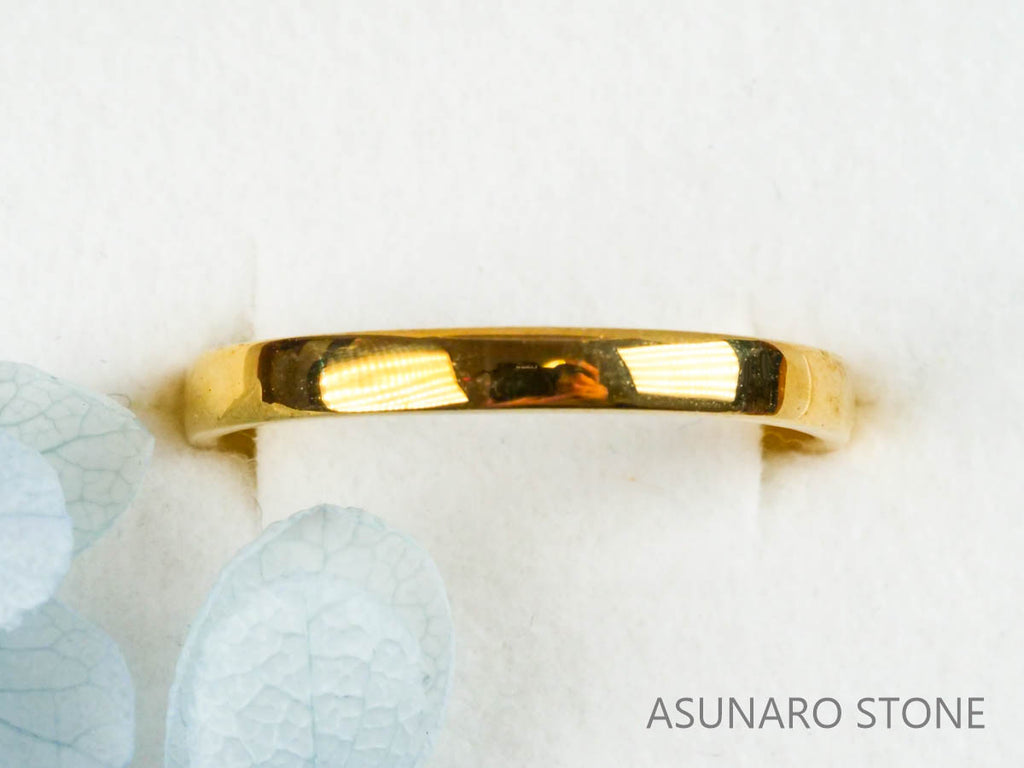 【お仕立て用】空枠番号：2941C　約2.3mm幅　鏡面　リング枠　ダイヤなし【オーダージュエリー用】