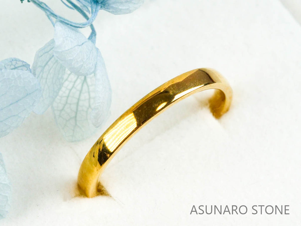 【お仕立て用】空枠番号：2941C　約2.3mm幅　鏡面　リング枠　ダイヤなし【オーダージュエリー用】