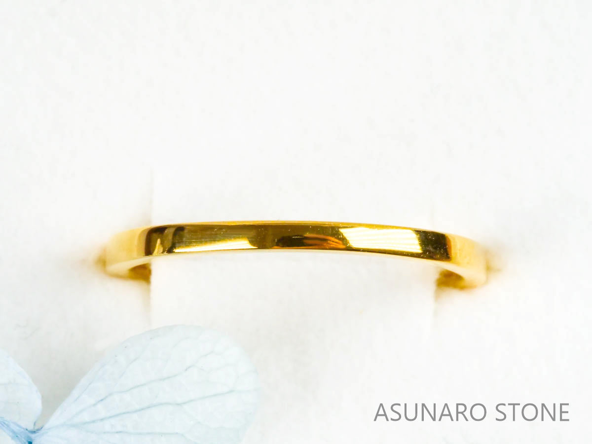 【お仕立て用】空枠番号：S31A　約1.7mm幅　リング枠　ダイヤなし【オーダージュエリー用】