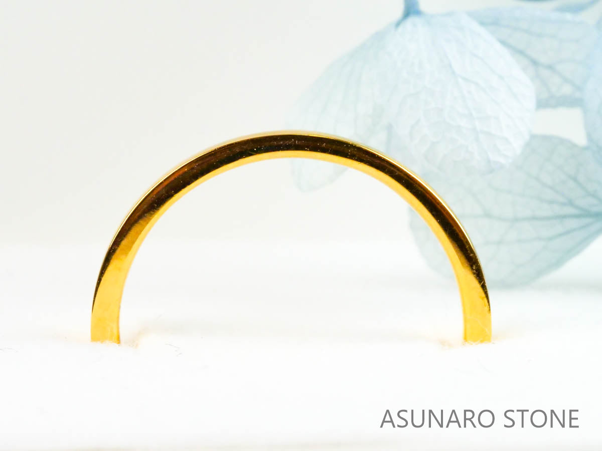 【お仕立て用】空枠番号：S31A　約1.7mm幅　リング枠　ダイヤなし【オーダージュエリー用】