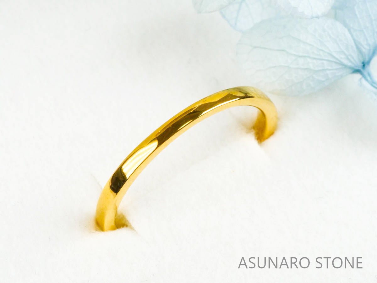 【お仕立て用】空枠番号：S31A　約1.7mm幅　リング枠　ダイヤなし【オーダージュエリー用】