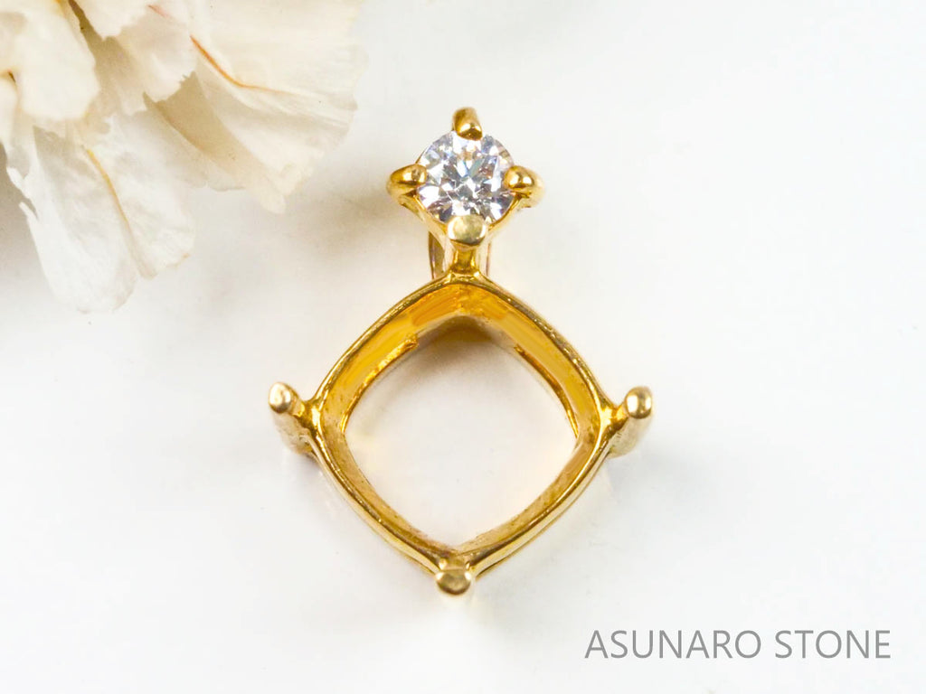 【お仕立て用】空枠番号：5488I　ペンダントトップ枠【オーダージュエリー用】