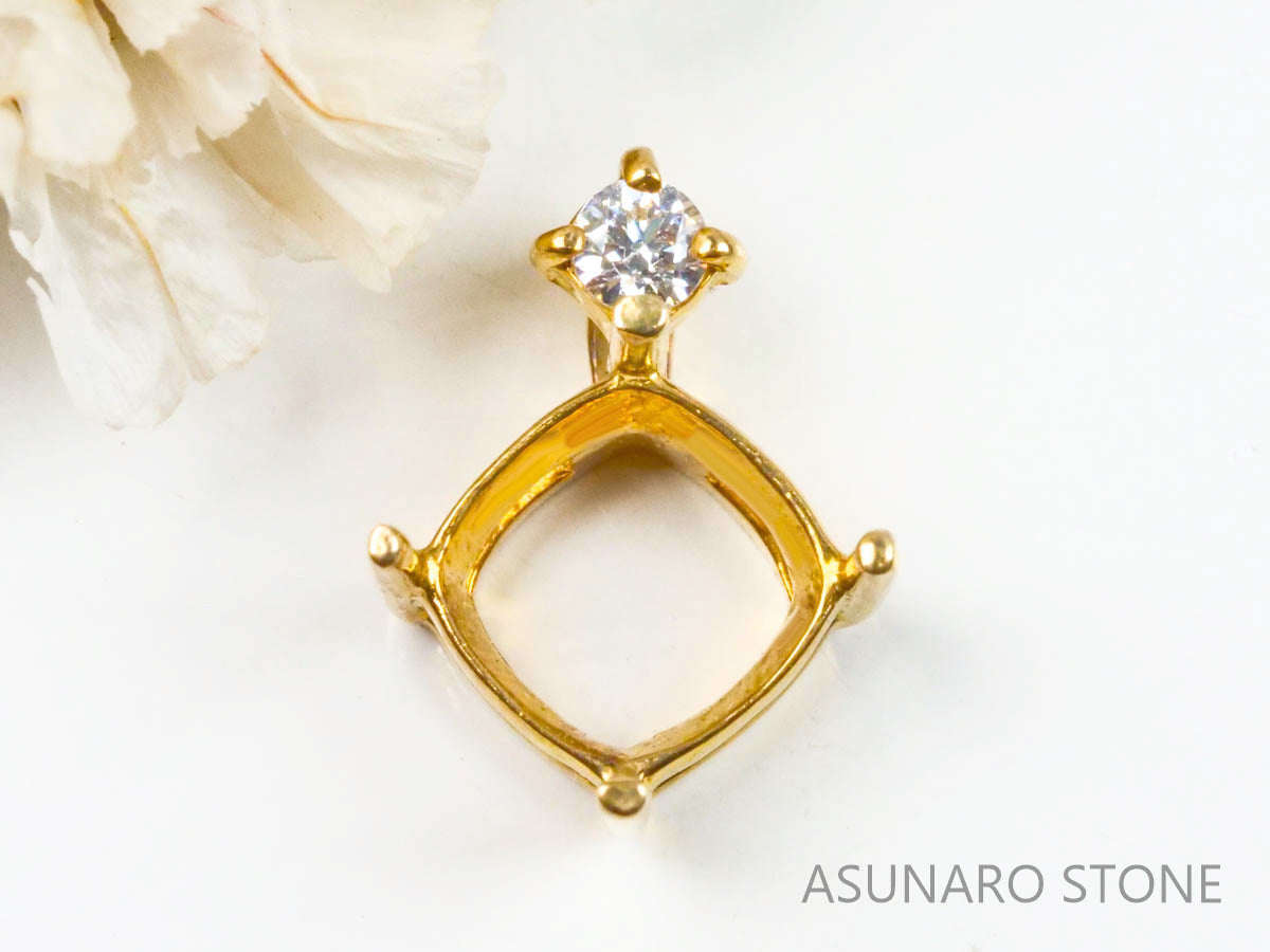 【お仕立て用】空枠番号：5488I　ペンダントトップ枠【オーダージュエリー用】