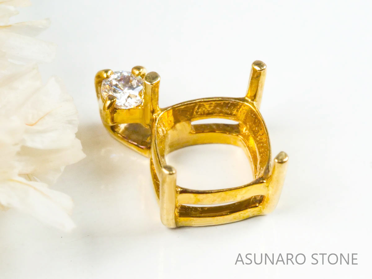 【お仕立て用】空枠番号：5488I　ペンダントトップ枠【オーダージュエリー用】