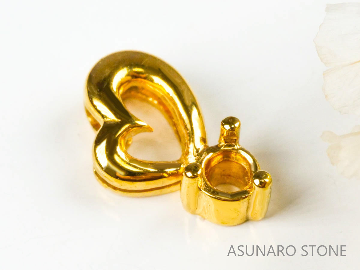 【お仕立て用】空枠番号：4830I　ペンダントトップ枠【オーダージュエリー用】