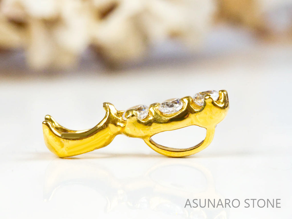 【お仕立て用】空枠番号：4957I　ペンダントトップ枠【オーダージュエリー用】