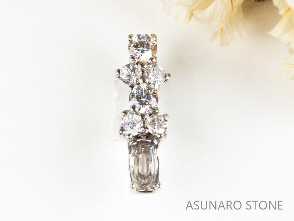 【お仕立て用】空枠番号：5168I　ペンダントトップ枠【オーダージュエリー用】