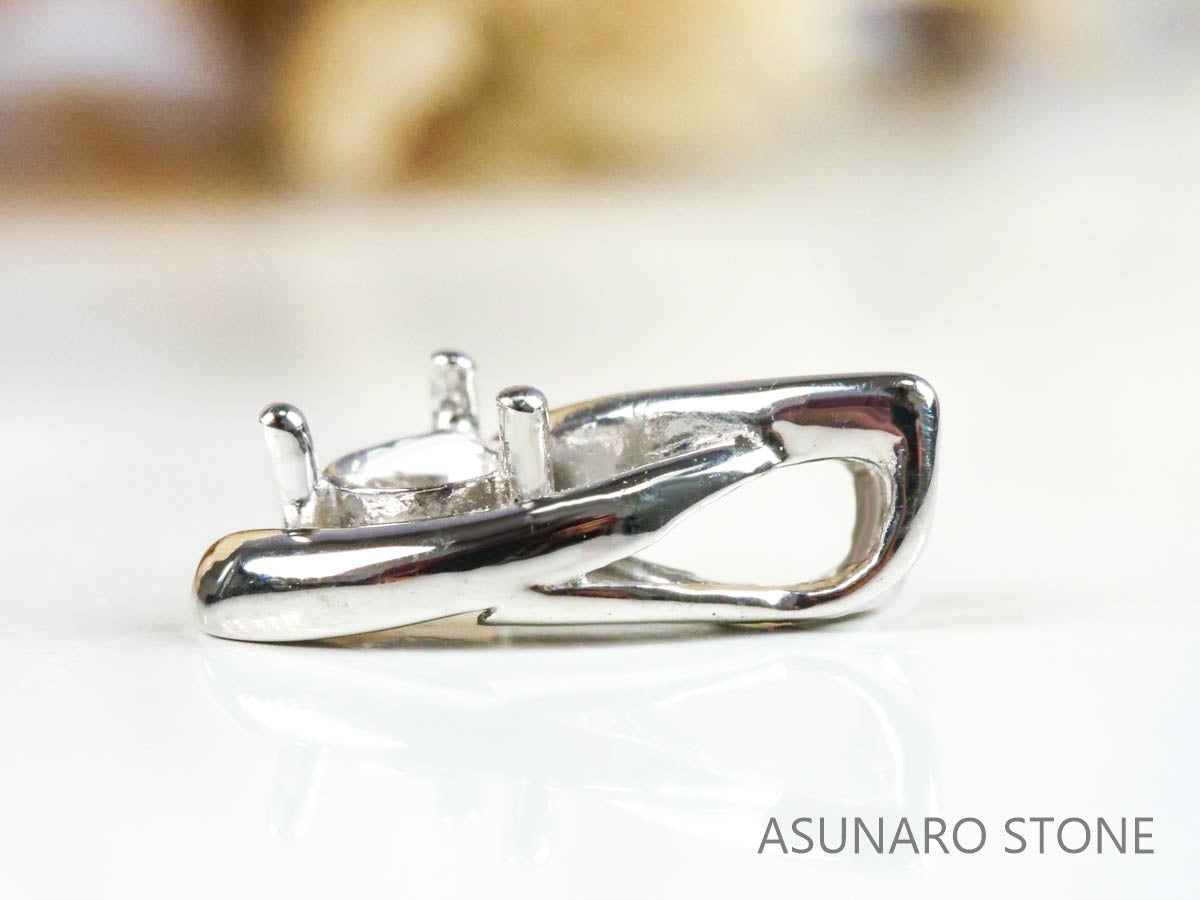 【お仕立て用】空枠番号：4833I　ペンダントトップ枠【オーダージュエリー用】