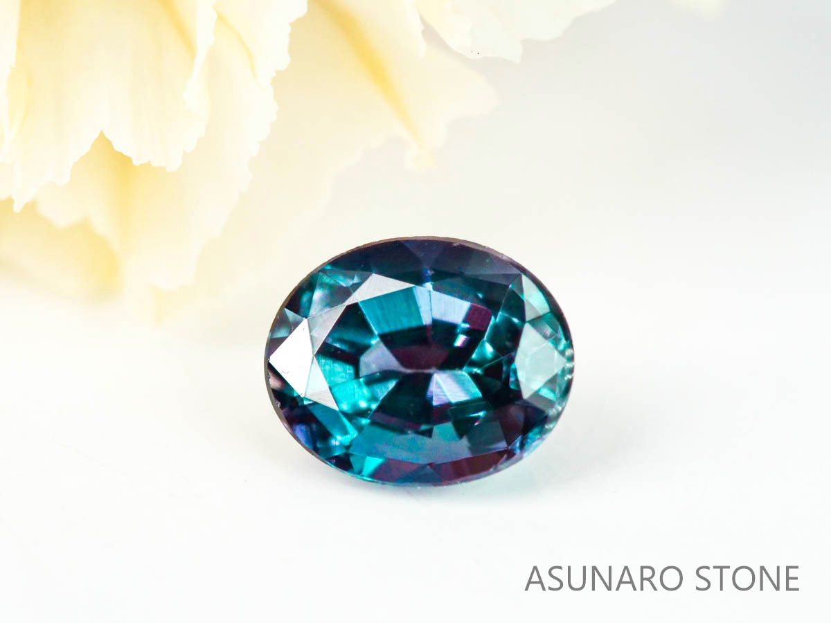 アレキサンドライト　オーバルカット　 ブラジル産　0.27ct【221026-1230】