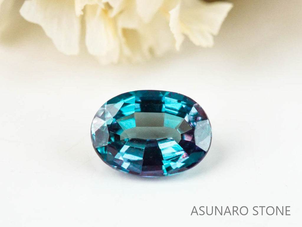アレキサンドライト　オーバルカット　 ブラジル産　0.18ct【221026-1231】