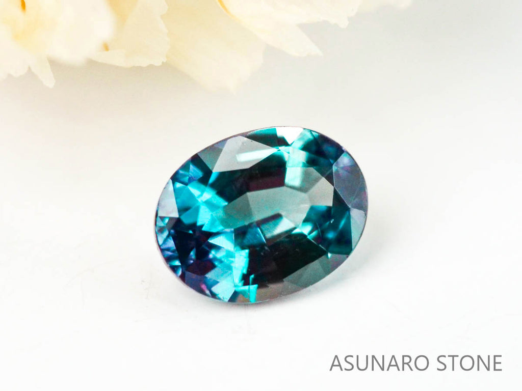 アレキサンドライト　オーバルカット　 ブラジル産　0.18ct【221026-1234】