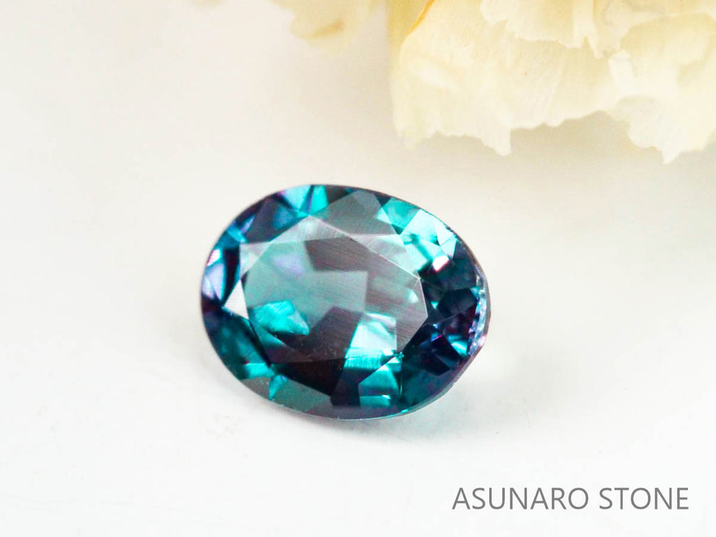 アレキサンドライト　オーバルカット　 ブラジル産　0.18ct【221026-1234】