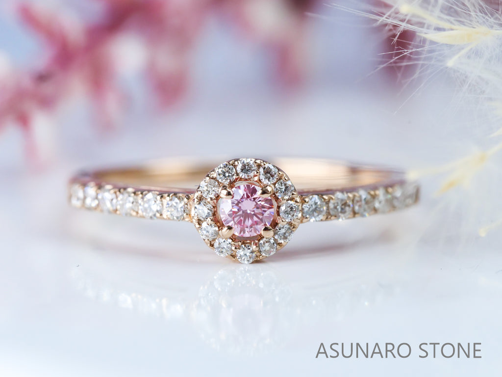 【お仕立て用】空枠番号：2530C　4mm用　リング枠　取り巻き【オーダージュエリー用】