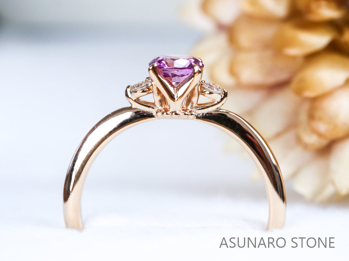 【お仕立て用】空枠番号：3856C　リング枠 【オーダージュエリー用】