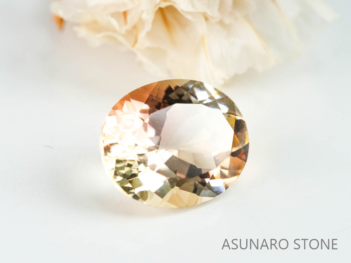 オレゴンサンストーン オーバルカット アメリカ産 2.23ct【221130-1241】