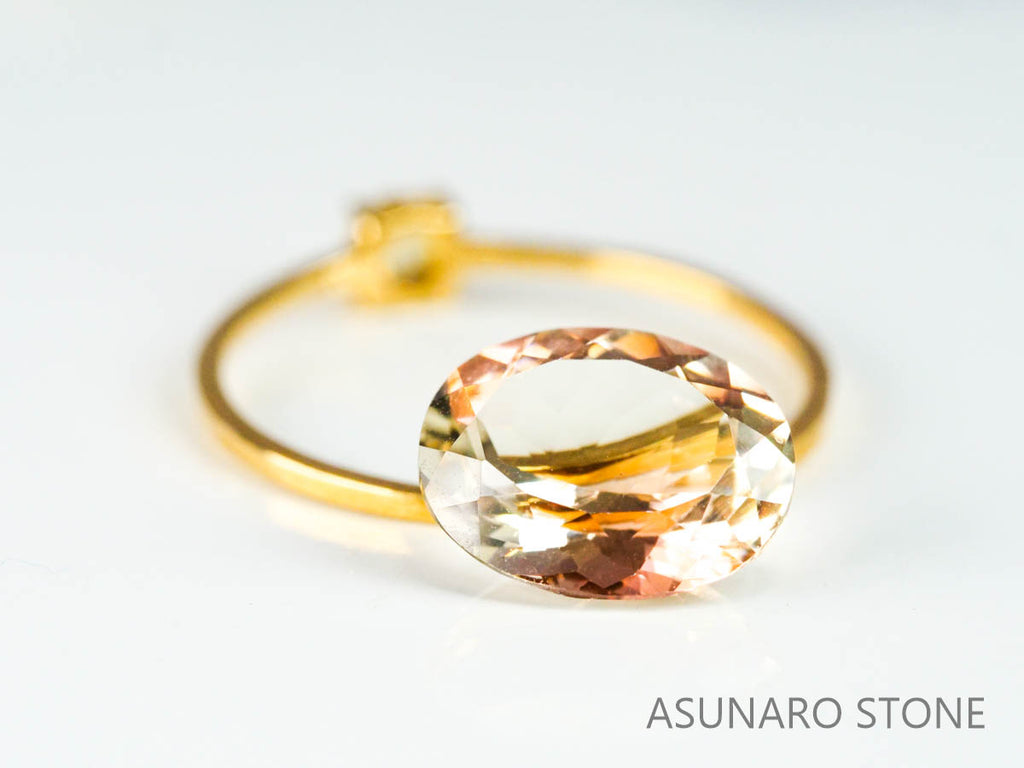 オレゴンサンストーン オーバルカット アメリカ産 2.23ct【221130-1241】