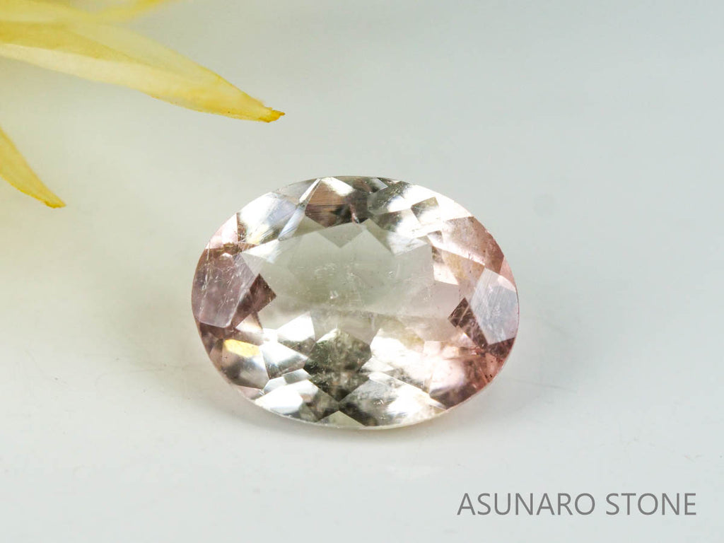 バイカラートルマリン　オーバルカット　ブラジル産　　1.39ct【221214-1243】