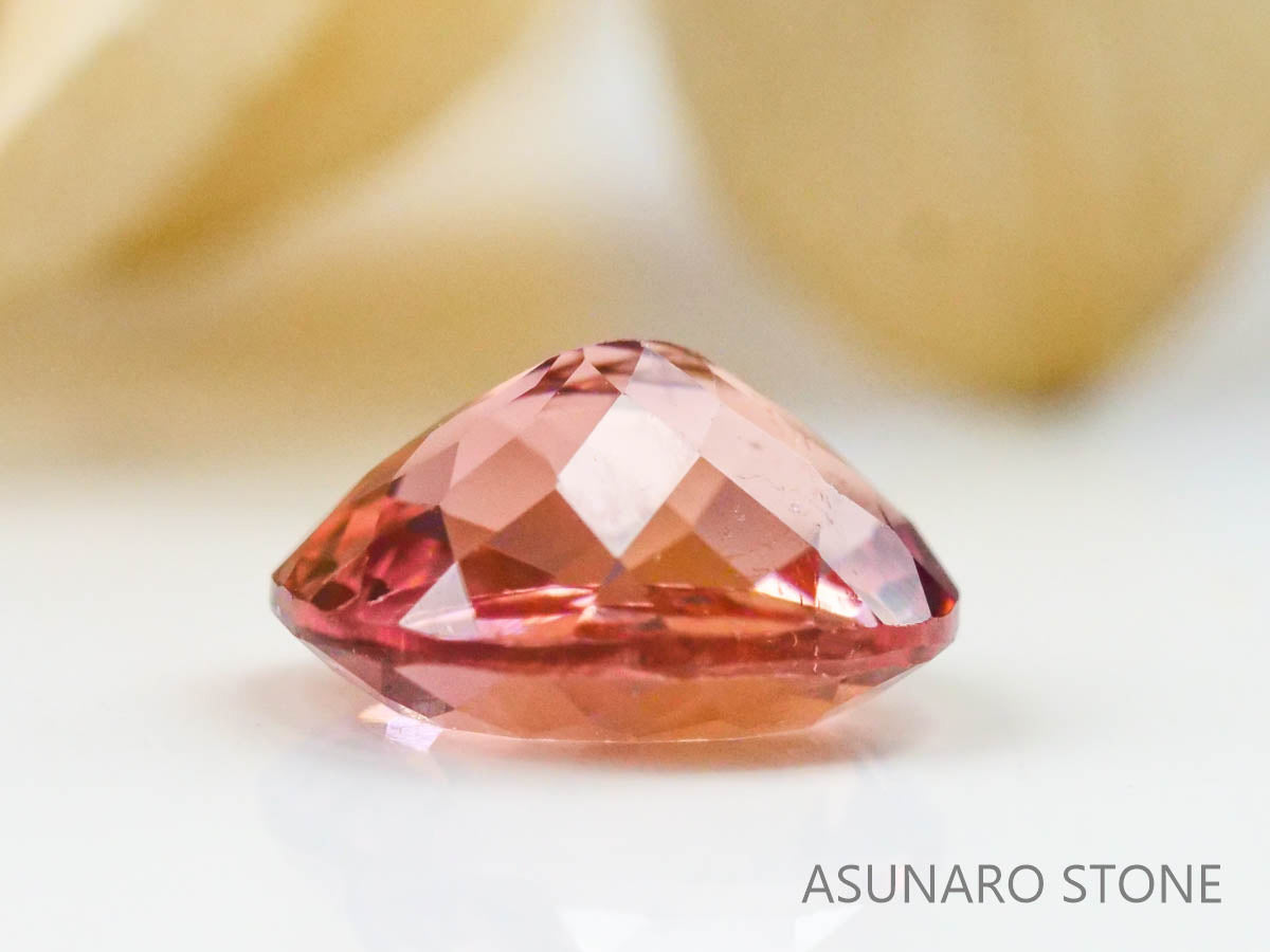 バイカラートルマリン　オーバルカット　ブラジル産　　1.12ct【221214-1249】