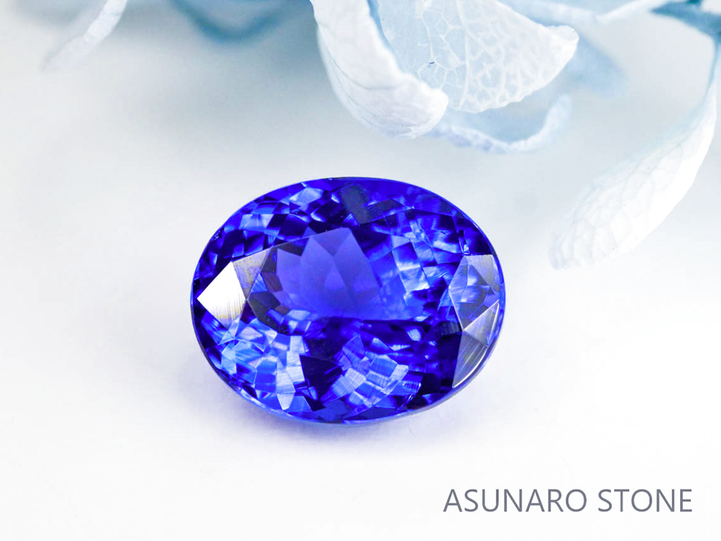 タンザナイト  オーバルカット　タンザニア産　　4.24ct【221203-237】