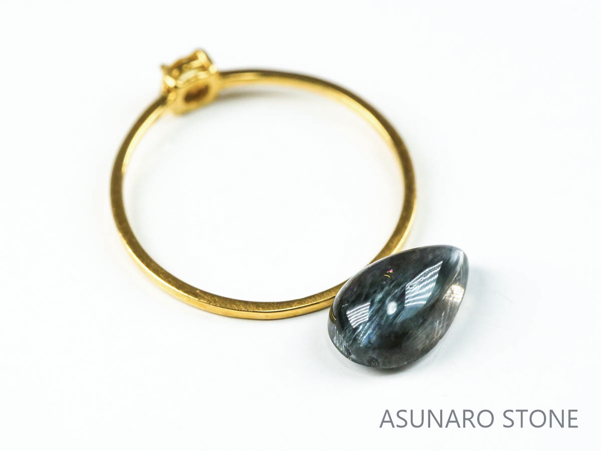アクアマリンサンストーン カボション ブラジル産 1.72ct アクアマリンサンストーン カボション ブラジル産 1.72ct