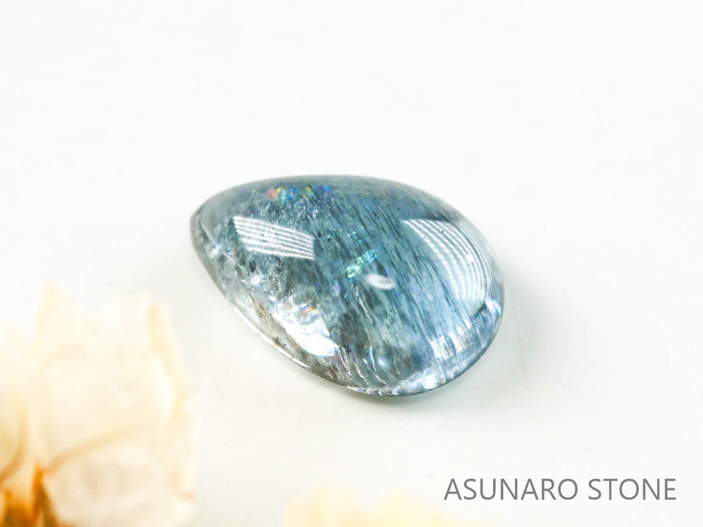 アクアマリンサンストーン  カボション　ブラジル産　　2.09ct【221202-1284】