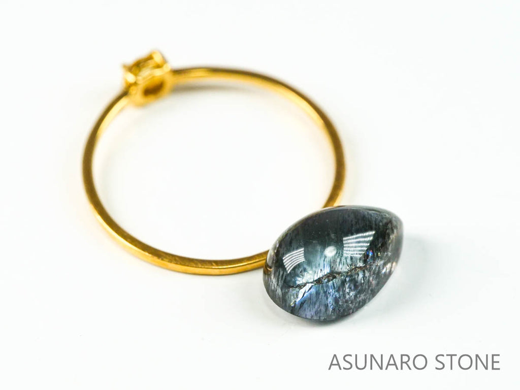 アクアマリンサンストーン  カボション　ブラジル産　　2.78ct【221202-1285】