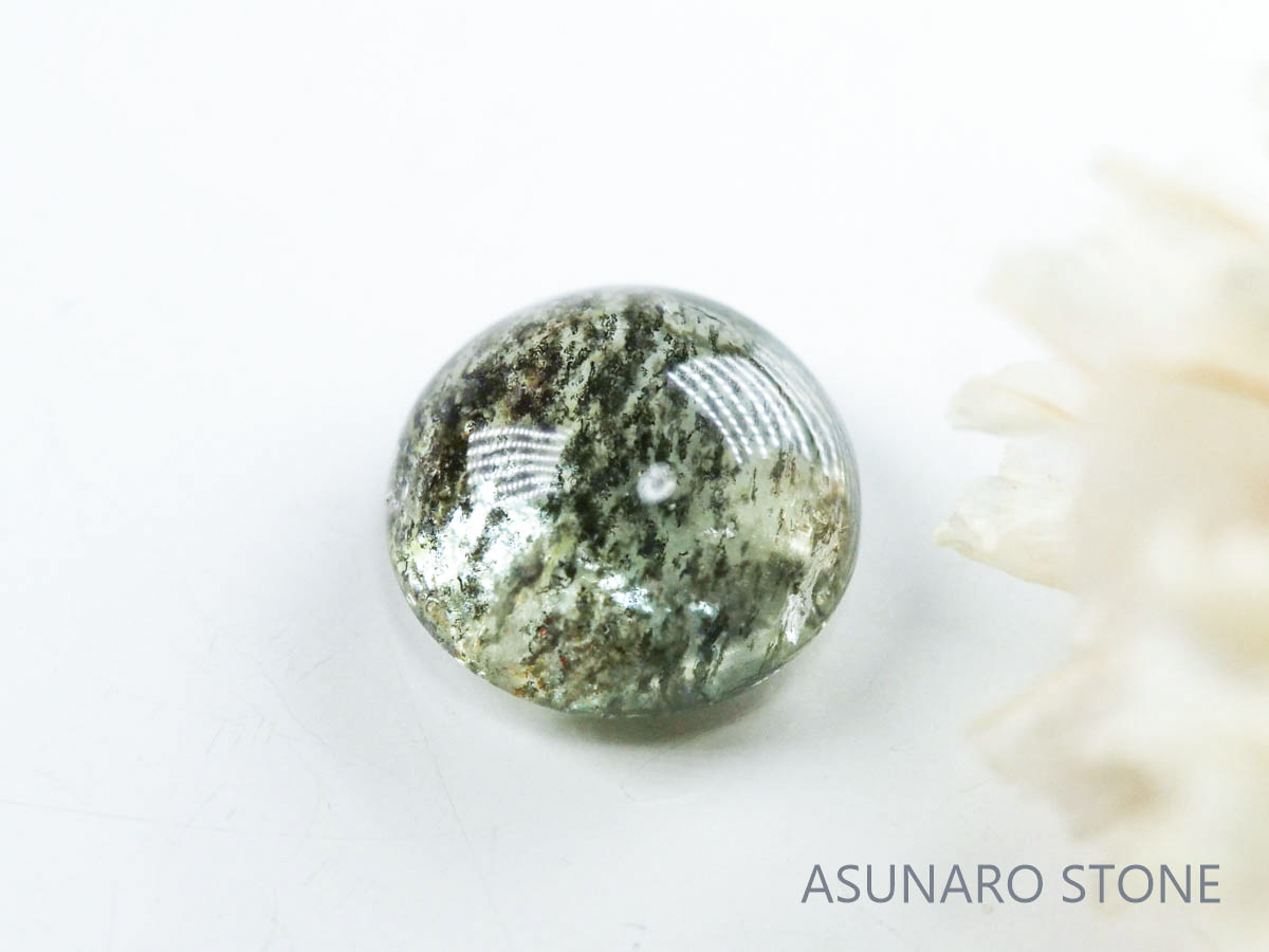 アクアマリンサンストーン  カボション　ブラジル産　　1.35ct【221202-1286】