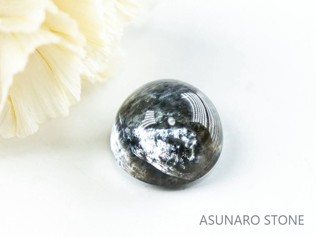 アクアマリンサンストーン  カボション　ブラジル産　　1.49ct【221202-1287】