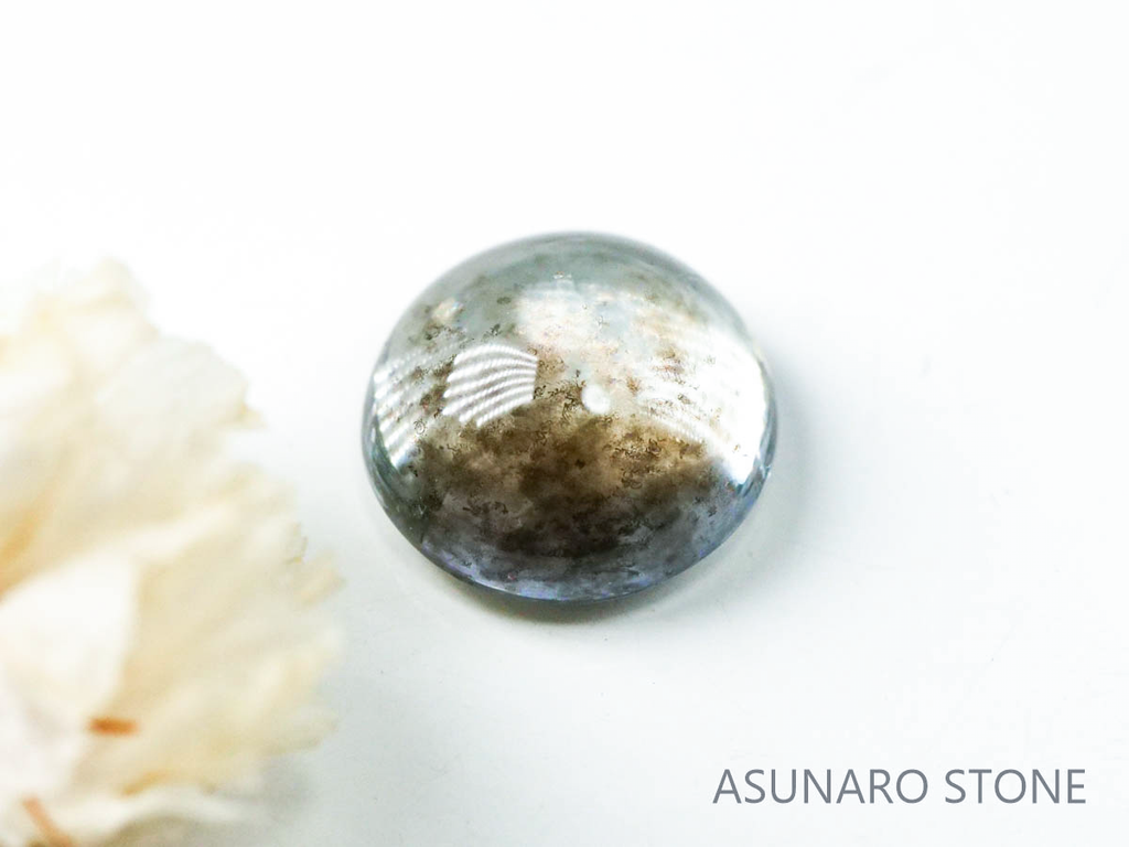 アクアマリンサンストーン  カボション　ブラジル産　　2.24ct【221202-1289】