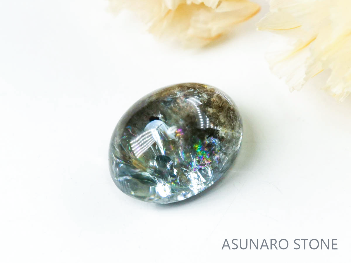 アクアマリンサンストーン  カボション　ブラジル産　　2.72ct【221202-1292】