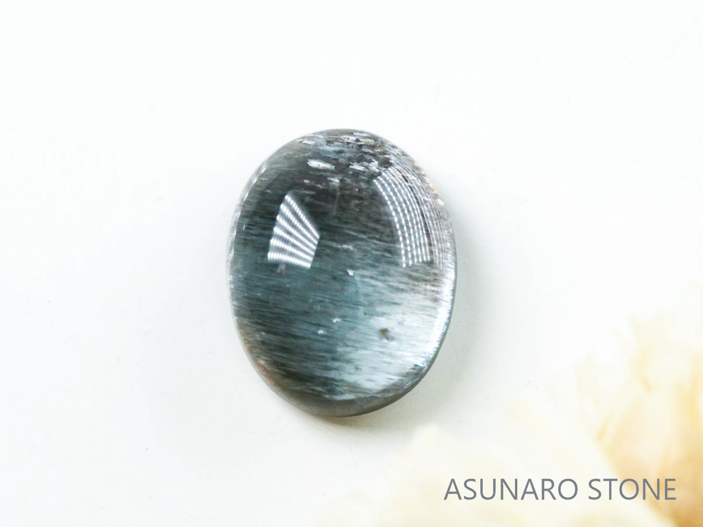 アクアマリンサンストーン  カボション　ブラジル産　　2.54ct【221202-1293】