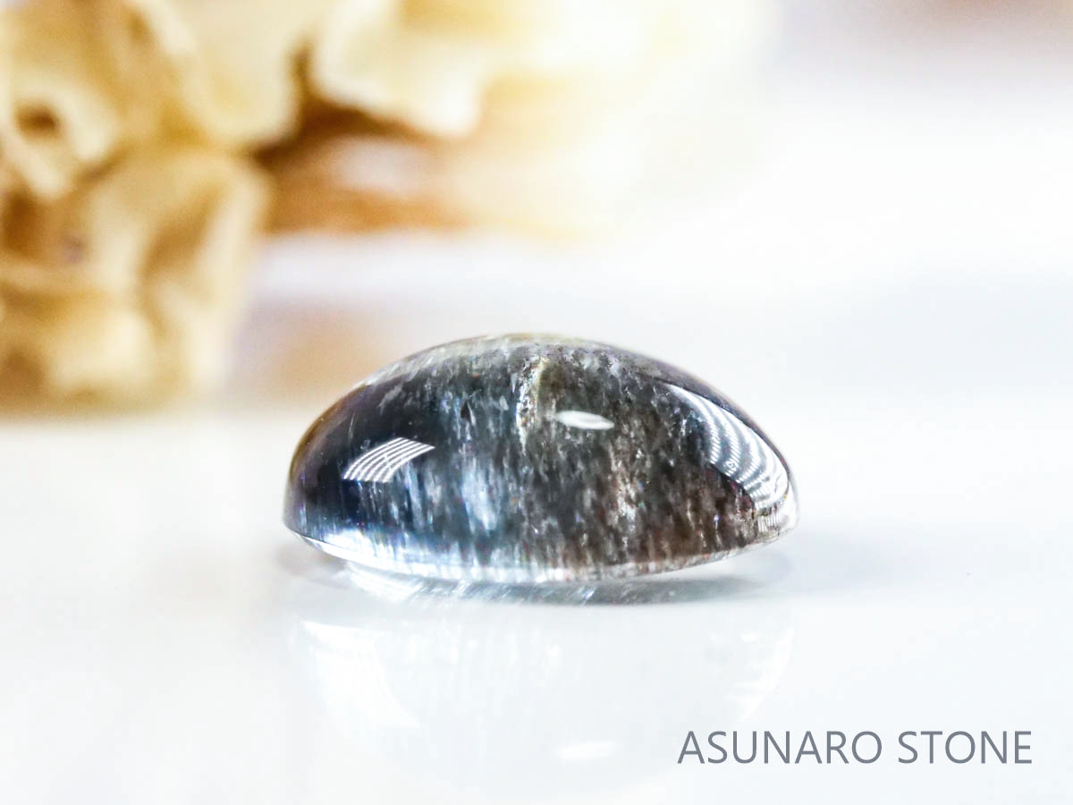 アクアマリンサンストーン  カボション　ブラジル産　　2.54ct【221202-1293】