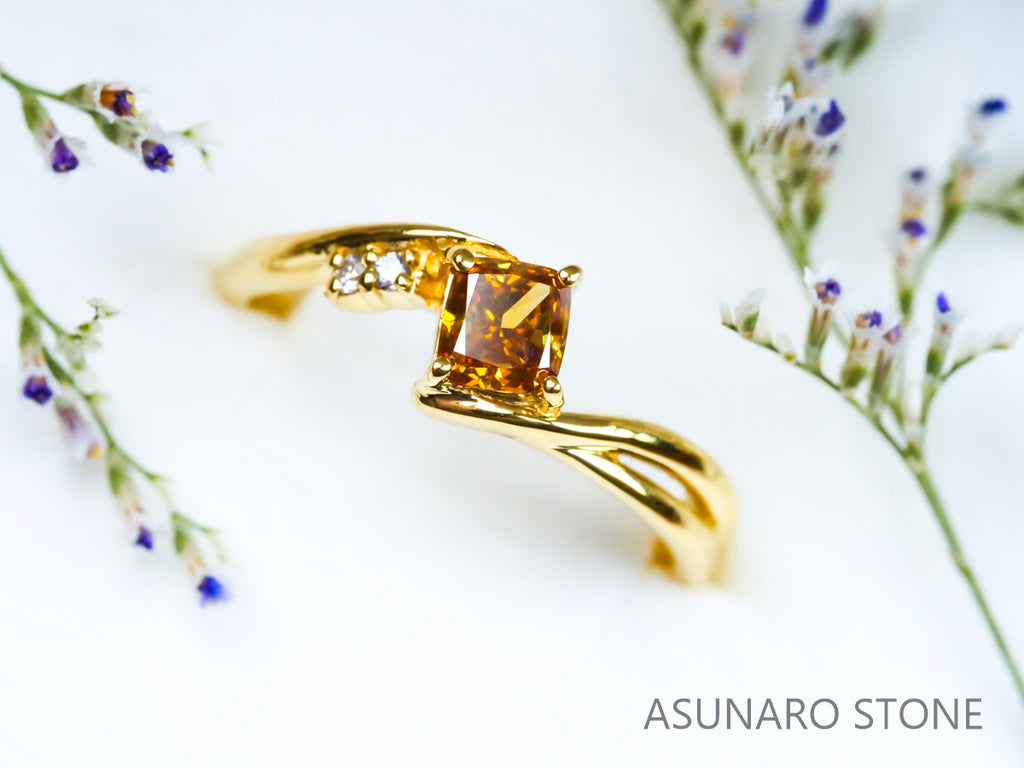 【お仕立て用】空枠番号：4135C　リング枠【オーダージュエリー用】