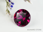 グレープガーネット ブラジル産  ラウンドカット　 1.72ct【221206-1294】