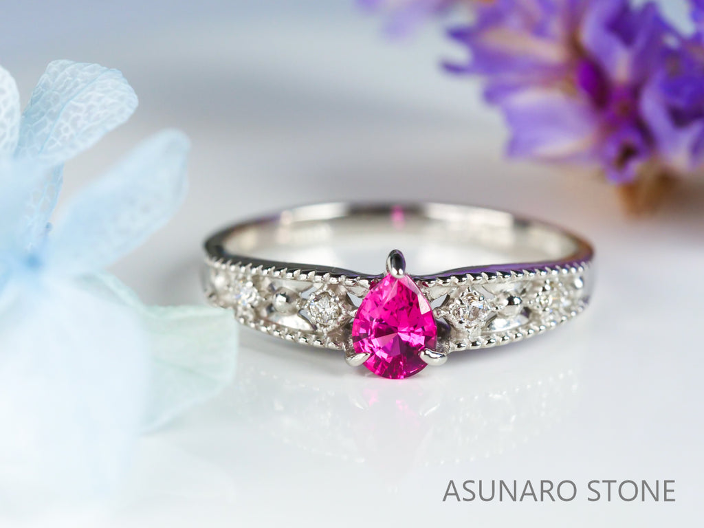 【お仕立て用】空枠番号：5361I　リング枠【オーダージュエリー用】