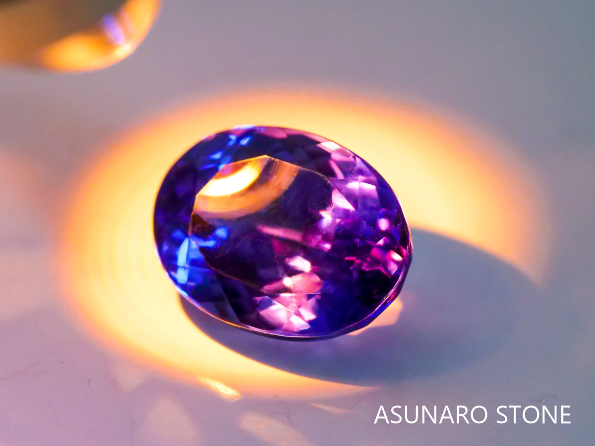 タンザナイト  オーバルカット　タンザニア産　　3.75ct【221203-1262】