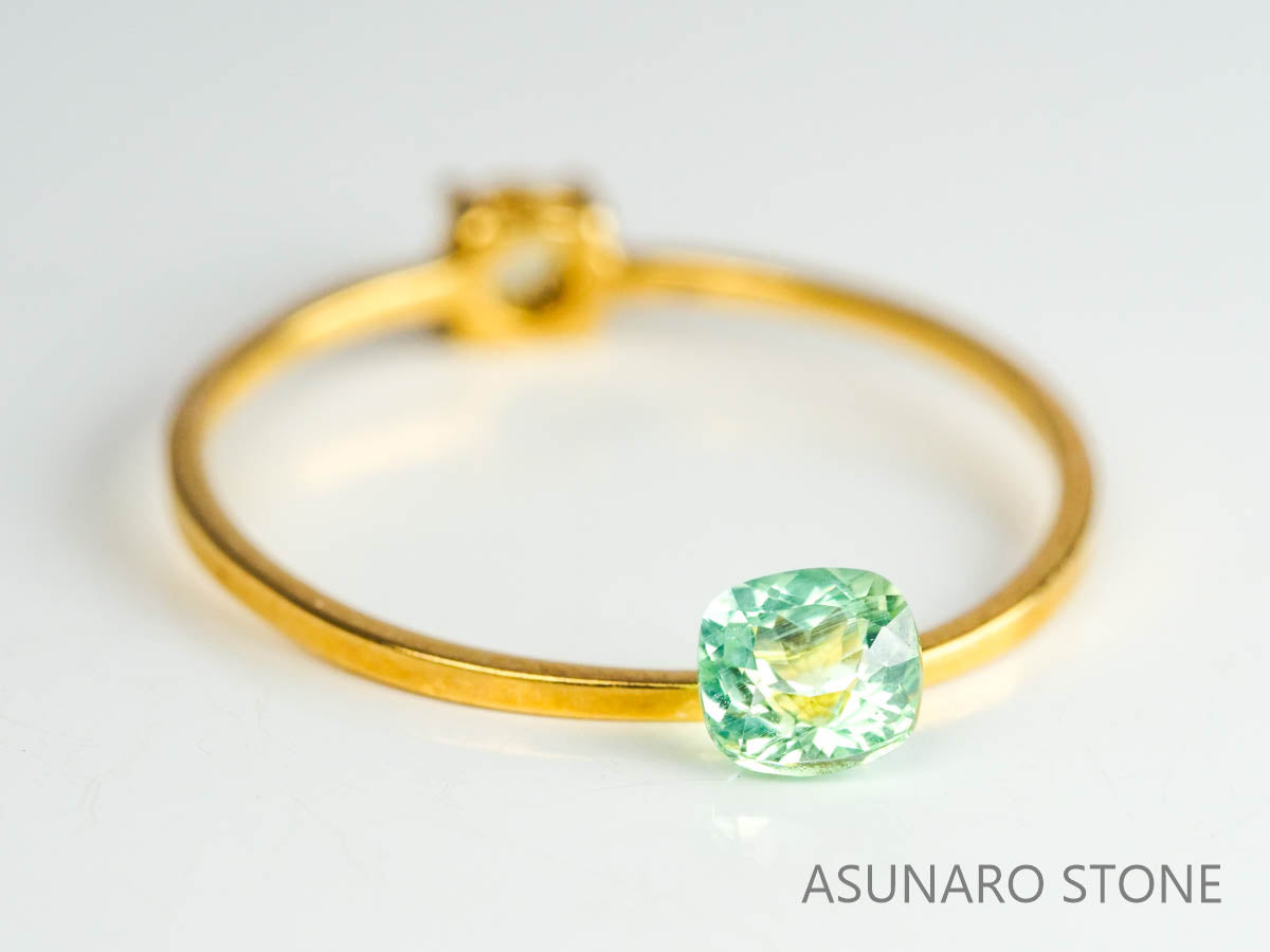 コーネルピン　クッションカット　タンザニア産   0.37ct【230116-1326】