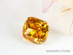 オレンジダイヤモンド 　クッションカット　0.18ct【230125-1329】