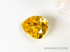 イエローダイヤモンド 　ペアシェイプ　0.15ct【230125-1332】