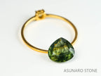 ルドウィジャイトインペリドット（ルチルペリドット）　マロンカット　パキスタン産   1.60ct【221226-1344】