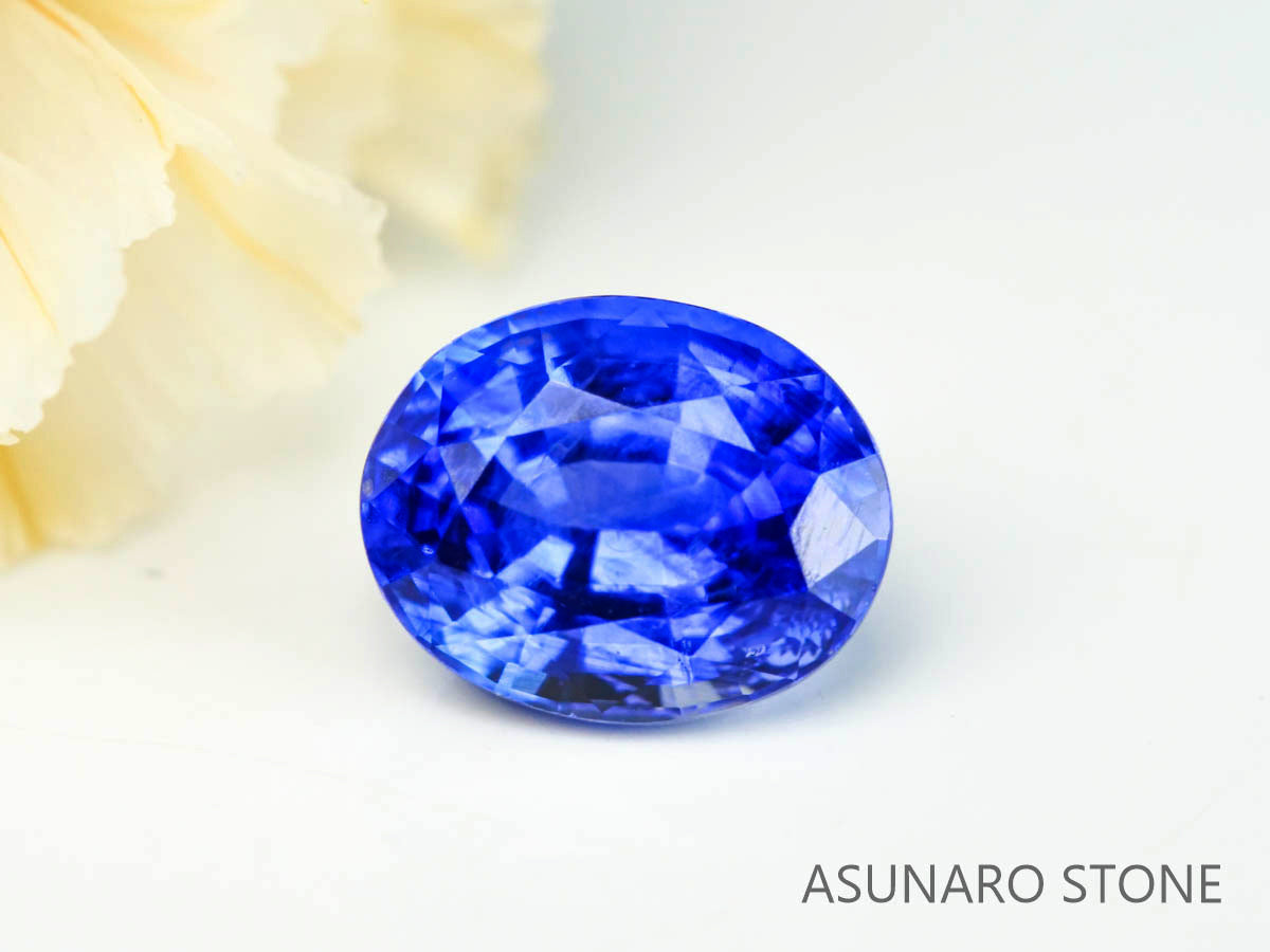 コーンフラワーブルーサファイア オーバルカット スリランカ産 0.78ct AIGS鑑別書付【230120-1363】 – ASUNARO STONE