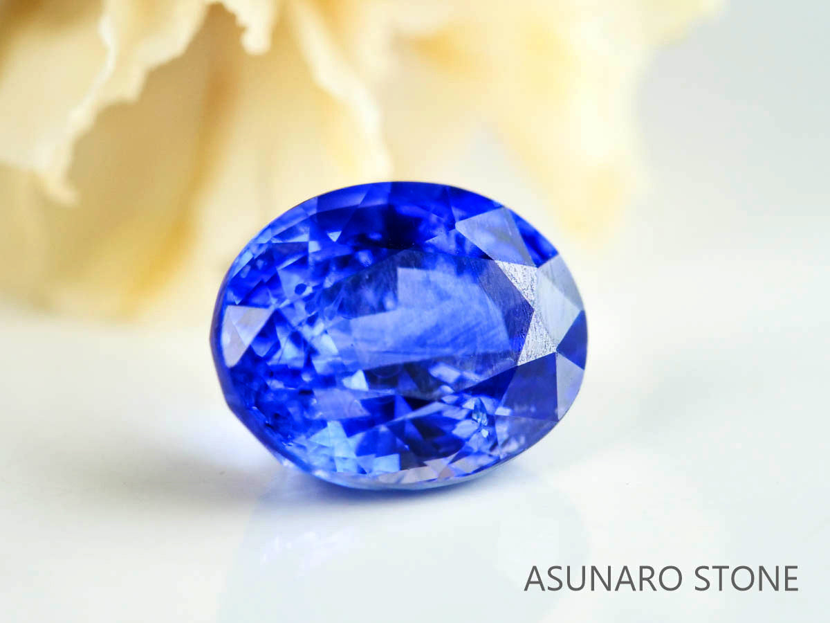 コーンフラワーブルーサファイア オーバルカット スリランカ産 0.78ct AIGS鑑別書付【230120-1363】 – ASUNARO STONE