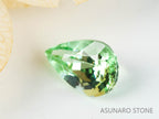 UVミントガーネット　タンザニア産　ペアシェイプ　0.61ct　【220301-1378】