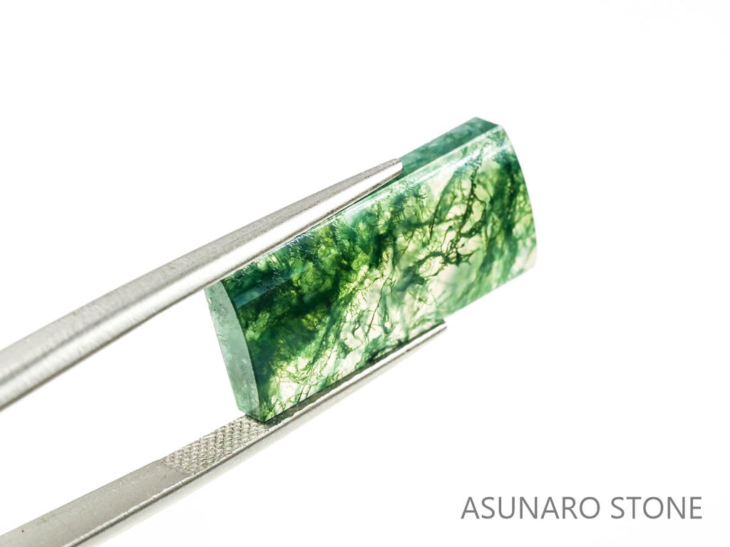 モスアゲート　ブラジル産 　8.14ct　【230210-1439】