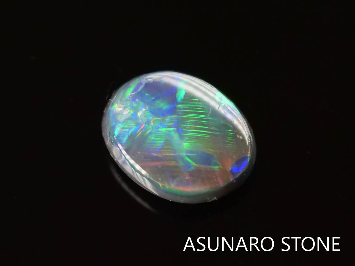 ブラックオパール 　ハーレークィーン　オーストラリア産　0.18ct【230202-1381】