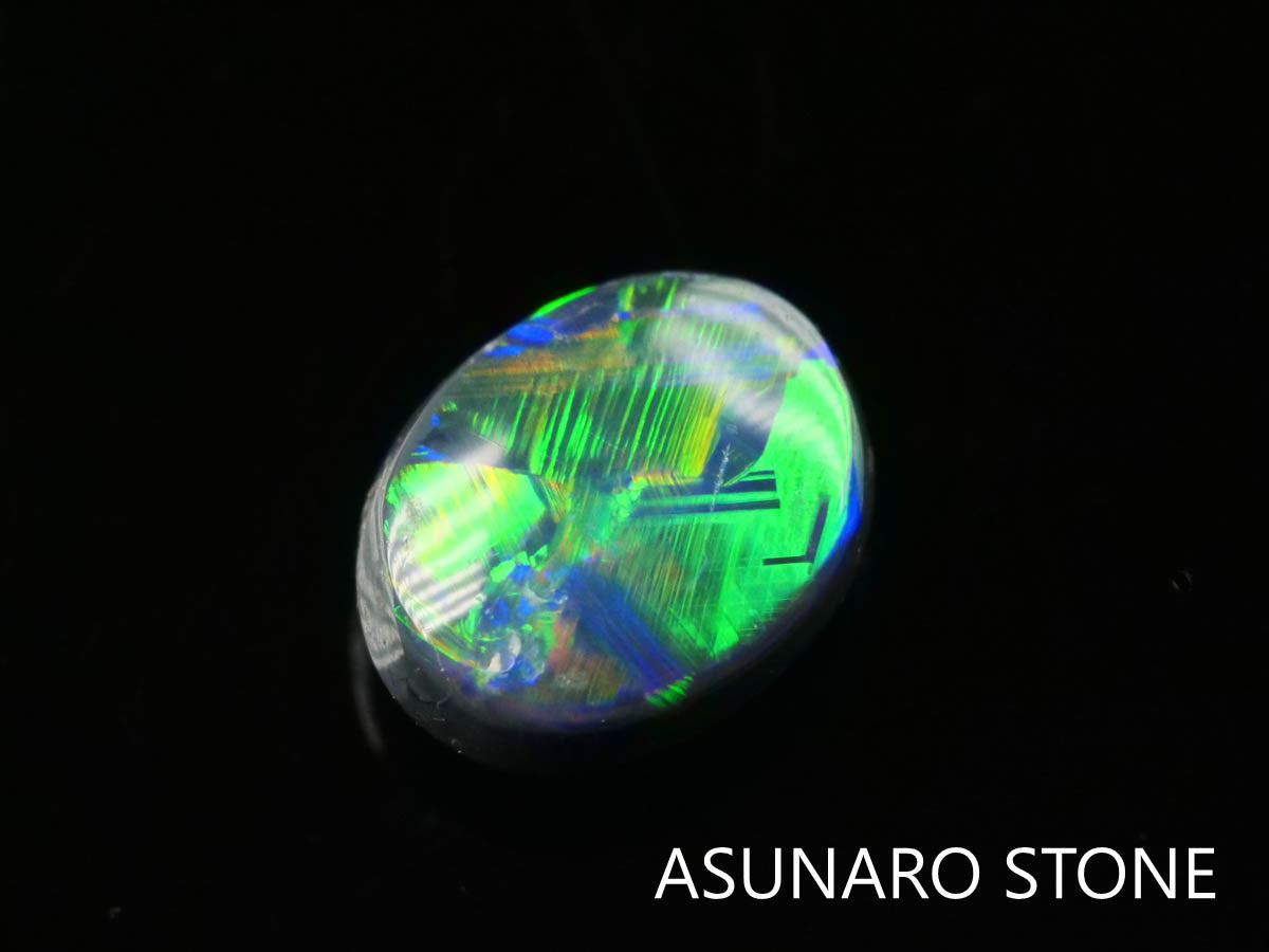 ブラックオパール 　ハーレークィーン　オーストラリア産　0.18ct【230202-1381】