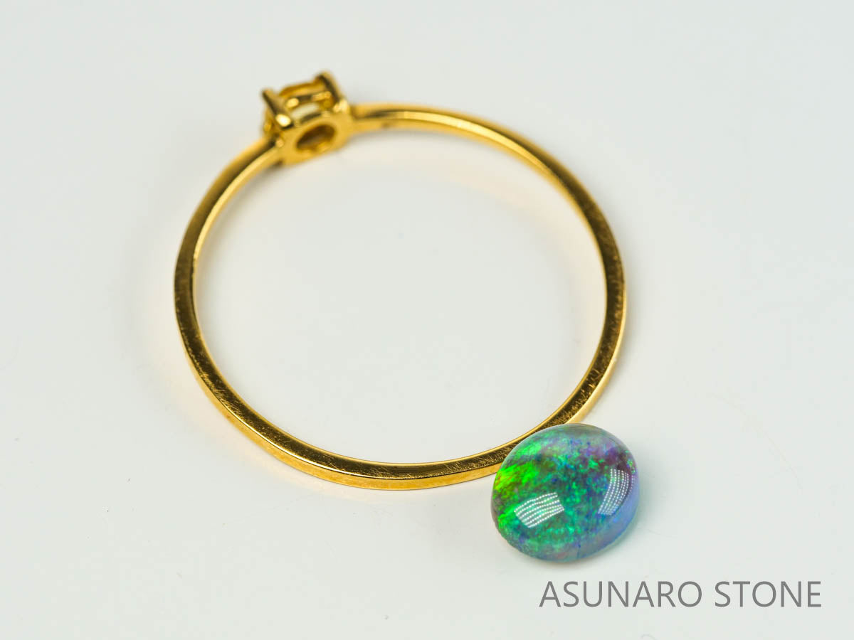 ブラックオパール 　オーストラリア産　0.61ct【230202-1384】