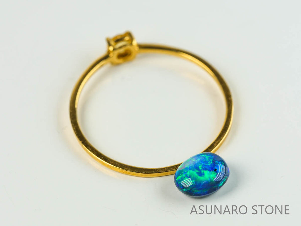 ブラックオパール 　オーストラリア産　0.56ct【230202-1387】